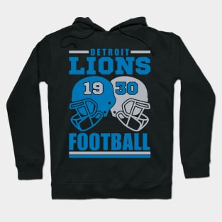 Detroit Lions 1930 American Football Retro Hoodie